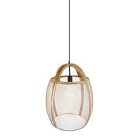 abrila colgante natural modelo coimbra marron 1 luz