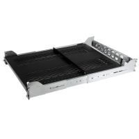 estante deslizante ventilado 2u para rack startechcom 19 con gestion de cables
