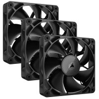 corsair icue link rx120 starter kit 3 ventiladores suplementarios pwm negros