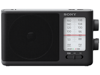 radio portatil - sony icf506ced amfm negro