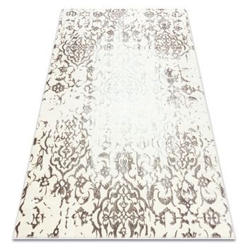 Alfombra Core 247a Ornamento Vintage - Estructural, Dos Niveles De Vel 140x190 Cm