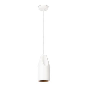 Lámpara colgante Riley oro blanco
