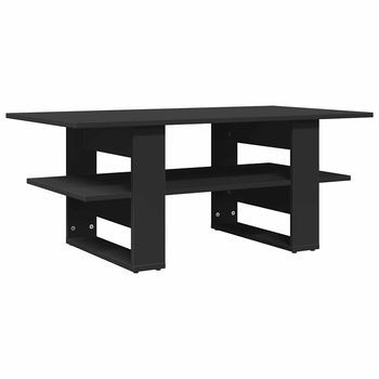 Mesa De Centro 55x102x42 Cm Madera - Negro