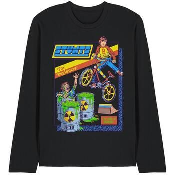 Steven Rhodes Camiseta manga larga Stunts For Beginners para mujer