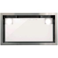cata gc dual campana extractora 45cm cristal blanco