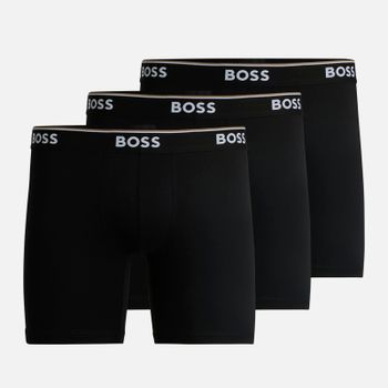 BOSS Bodywear 3-Pack Power Jersey Long Boxer Briefs - S