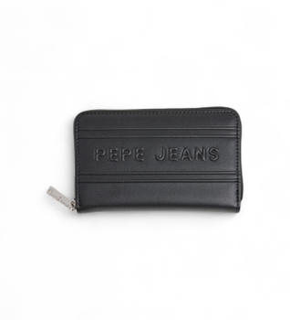 Pepe Jeans para mujer. PL0700050 Cartera Marrell negro (OSFA), Casual, Poliuretano