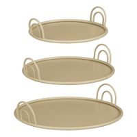 bandeja beige beige  h9xb42xl42cm