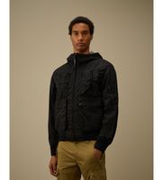 cp company para hombre 20cmow005a005904d chaqueta con gafas chrome-r marino m casual poliamida