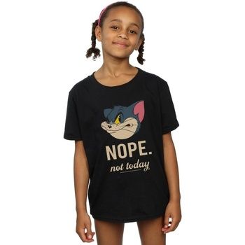 Dessins Animés Camiseta Nope Not Today para niña