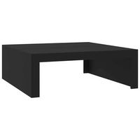 mesa de centro de diseno moderno y contemporaneo 100 x 100 x 35 cm madera de ingenieria negra dec039522