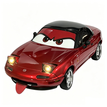 LDRC 1804 para Mazda MX-5 Miata NA 1/18 piezas de coche RC de deriva, pegatina de parabrisas, vehículos de carrera en ca