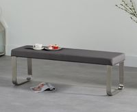 atlanta medium grey bench