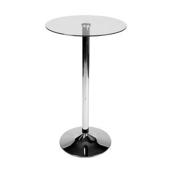 Dudeco Mesa Alta Glass 60 Cristal