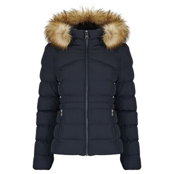 Superdry Abrigo de plumas Hooded Faux Fur Fuji Padded Jacket para mujer