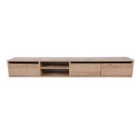 mueble tv rust roble