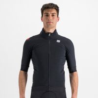 sportful fiandre pro jacket short sleeve - l - red rumba