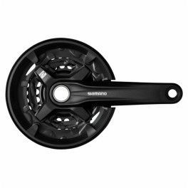 Shimano Juego De Bielas Y Platos Altus Fc-mt210 175 Mm 40x30x22d 9v Negro Con Cubrecadena/sin Caz.