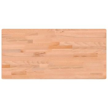 Tablero De Escritorio Madera Maciza De Haya 115x55x2,5 Cm Vidaxl