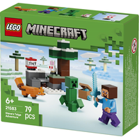 lego - juego de construccion la aventura de steve en la taiga lego minecraft 21583