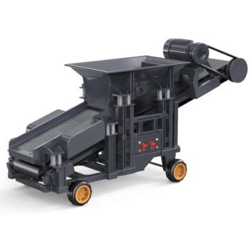 YIGONG YG180 1/50 Coche RC Máquina de cribado de arena vibrante camión simulación de ingeniería eléctrica control remoto