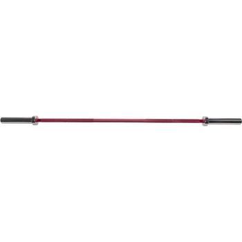 Barra De Aluminio Premium Hms Roja 8 Kg, Carga Máxima 68 Kg