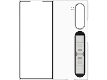 Funda móvil - Samsung Clear Case, Para Galaxy Z Fold6, Con agarre, Transparente