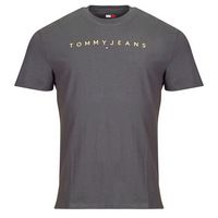tommy jeans camiseta tjm reg linear logo tee ext para hombre