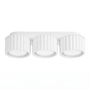 Plafone blanco aluminio alt. 8 cm
