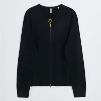 sunflower movie intarsia-knit cardigan - xl