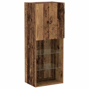 Conjunto De Mueble De Tv | Mueble De Salón | Gabinete De Tv Madera Vieja 40,5 X 30 X 102 Cm