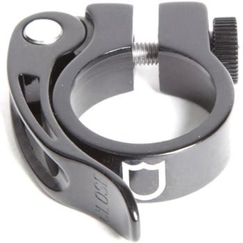 S&M Quick Release Seat Clamp Black / 28.6mm for 25.4mm Seatpost