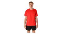 camiseta de manga corta asics core red hombre
