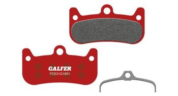 Galfer fd531 g1851 pastillas de freno semimetalicas avanzadas para frenos de disco formula cura 4
