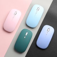 raton inalambrico compatible con bluetooth raton silencioso para ordenador raton portatil para juegos de trabajo para ordenador portatil ipad air pro tableta y pc