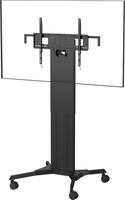 vision f50t motorised flat panel trolley