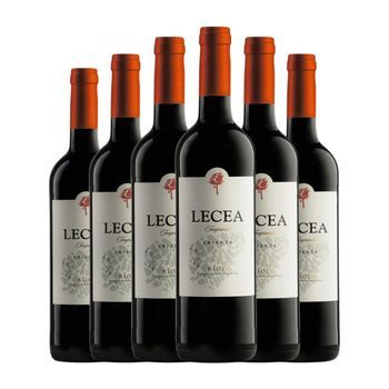 Lecea Vino Tinto Rioja Crianza 75 Cl 14% Vol. (pack De 6 Unidades)