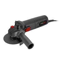 amoladora 115125mm worgrip con 700w de potencia - accesorios incluidos protector de chispas mango auxiliar llave de cambio y 2 escobillas de carbono