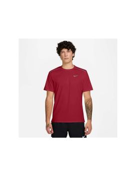 Camiseta de Running Nike Df Uv Miler Ss Hombre Rojo