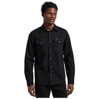 lee camisa manga larga 112363913 regular western-black para hombre