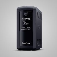 sai cyberpower 700va bateria de plomo acido 10 minutos lcd proteccion avr