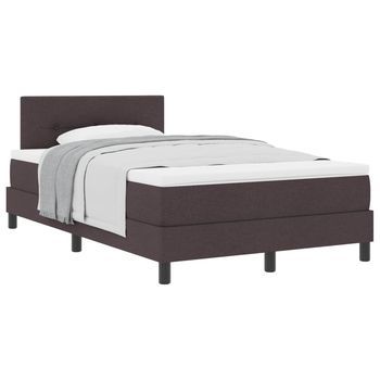 Cama Tapizada 203x120x88 Cm  - Marrón