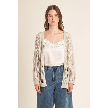 Molly Bracken Chaqueta de punto LA1711EP-SILVER para mujer
