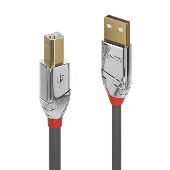 5M USB 2.0 TYPE A TO B CABLE CROMO LINE