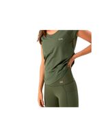 camiseta de fitness ditchill t-shirt ease mujer verde