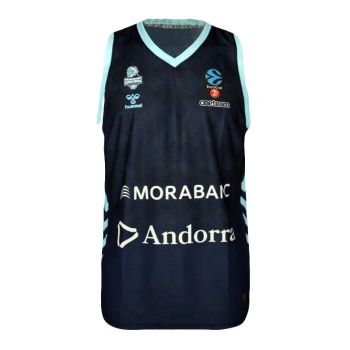 Camiseta Morabanc Andorra Hummel Eurocup azul.