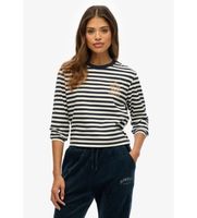 superdry para mujer w6012109a camiseta country club marino xs casual algodon manga larga