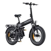 bicicleta electrica plegable engwe engine pro 30 boost con bateria de 48 v y 135 ahnegra