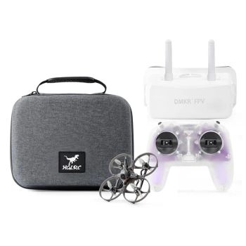 HGLRC Petrel 85 Whoop 2 pulgadas 2S Drone de carreras de nivel de entrada RC FPV con ELRS 2.4G RTF y control remoto, Gaf