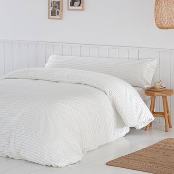 Funda Nórdica Tula Beige Percal Algodón 100% 200 Hilos Cama 180